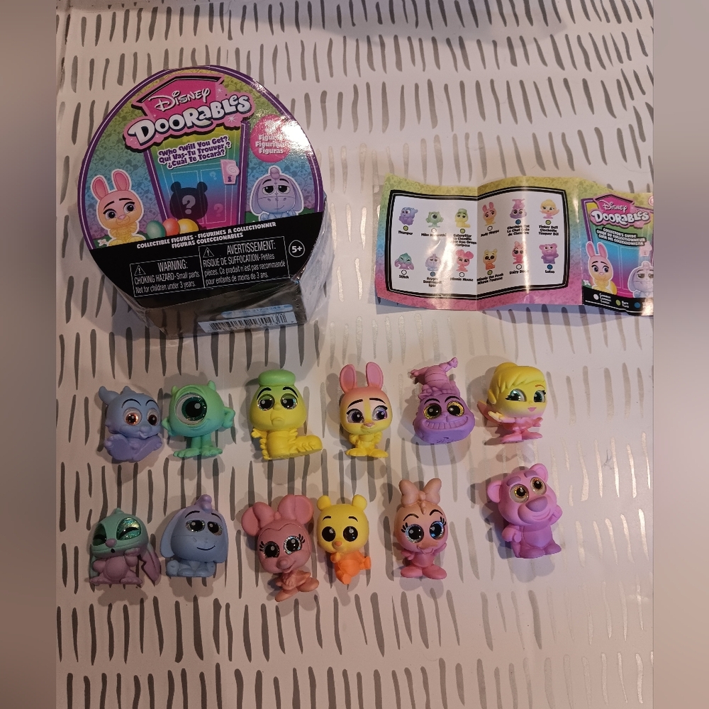 FULL SET Disney Doorables EASTER 2025 PASTEL COLORS
